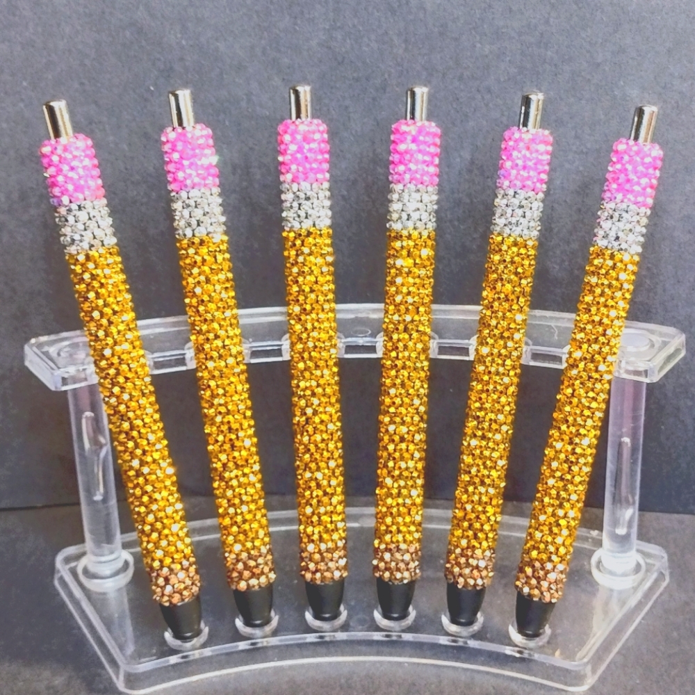 Rhinestone Pencil Pen
